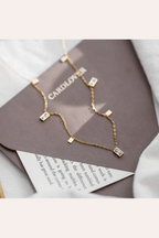 C-257 – 18k Gold Plated Stainless Steel Tarnish Free Waterproof Female Jewellery