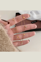 C-257 – 18k Gold Plated Stainless Steel Tarnish Free Waterproof Female Jewellery