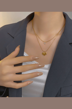 C-246 -18k – Gold Plated Stainless Steel Tarnish Free Waterproof Female Jewellery