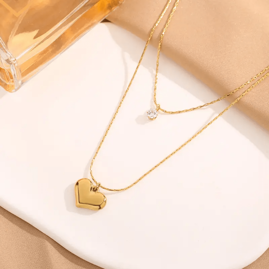 C-246 -18k – Gold Plated Stainless Steel Tarnish Free Waterproof Female Jewellery