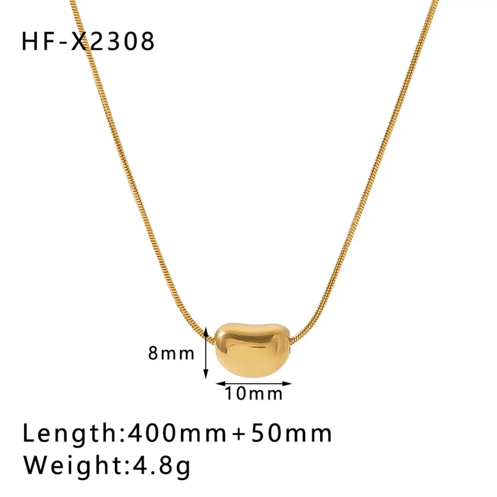 C-250 – 18k Gold Plated Stainless Steel Tarnish Free Waterproof Female Jewellery