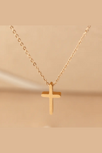 C-310-18k Gold Plated Stainless Steel Tarnish Free Waterproof Female Jewellery