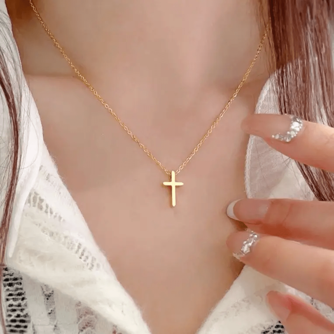 C-310-18k Gold Plated Stainless Steel Tarnish Free Waterproof Female Jewellery