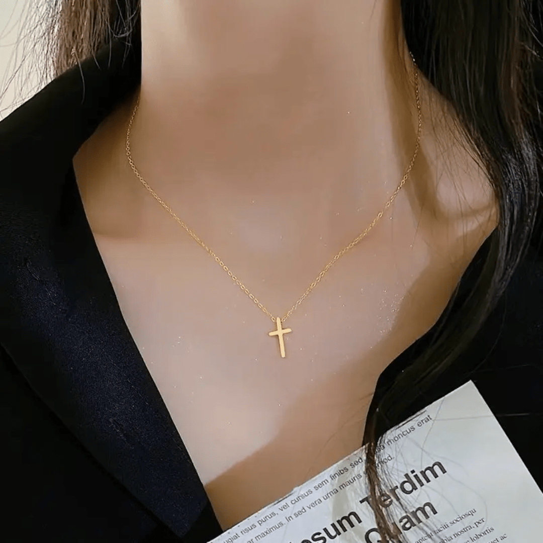 C-310-18k Gold Plated Stainless Steel Tarnish Free Waterproof Female Jewellery