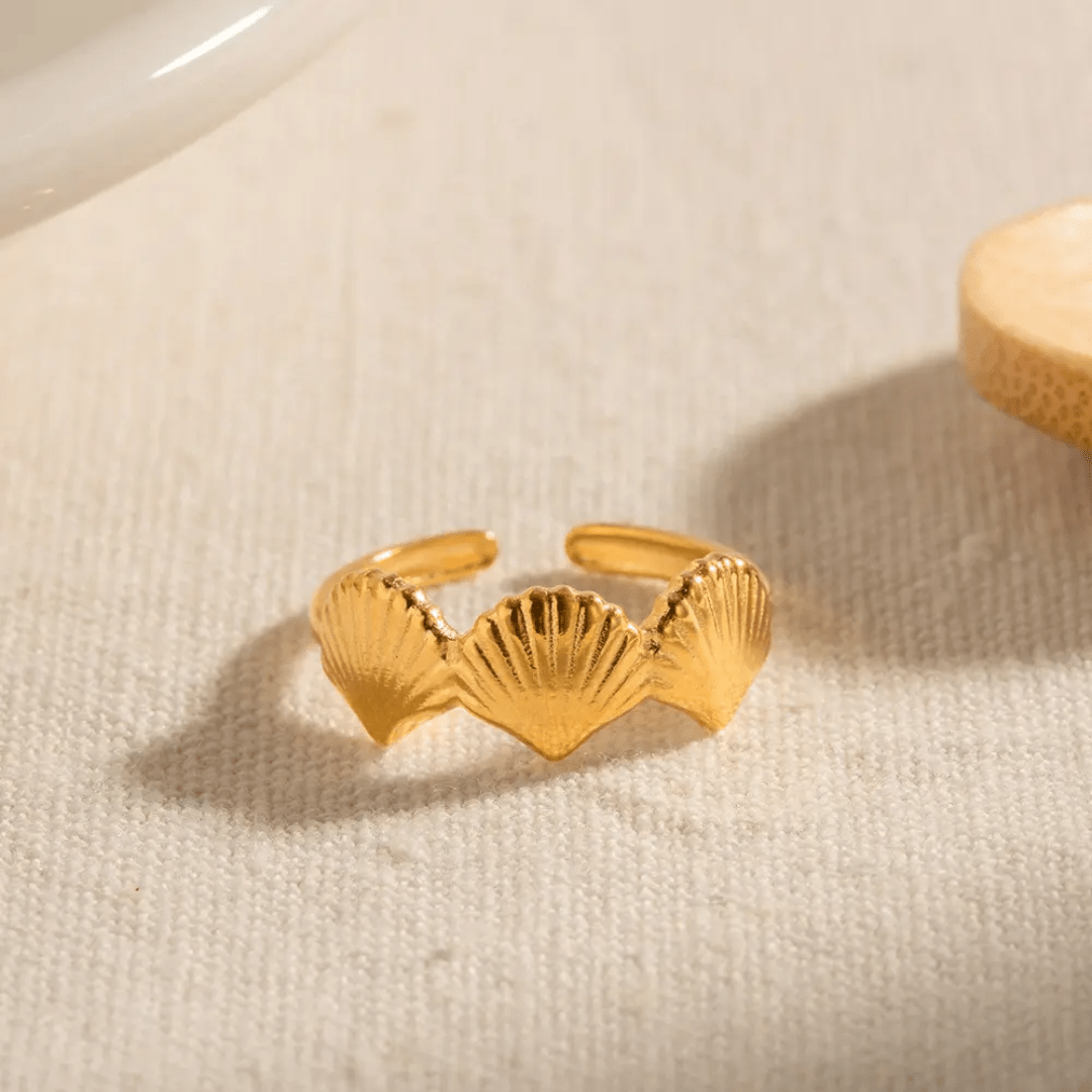 Crown 18k Gold Plated ring