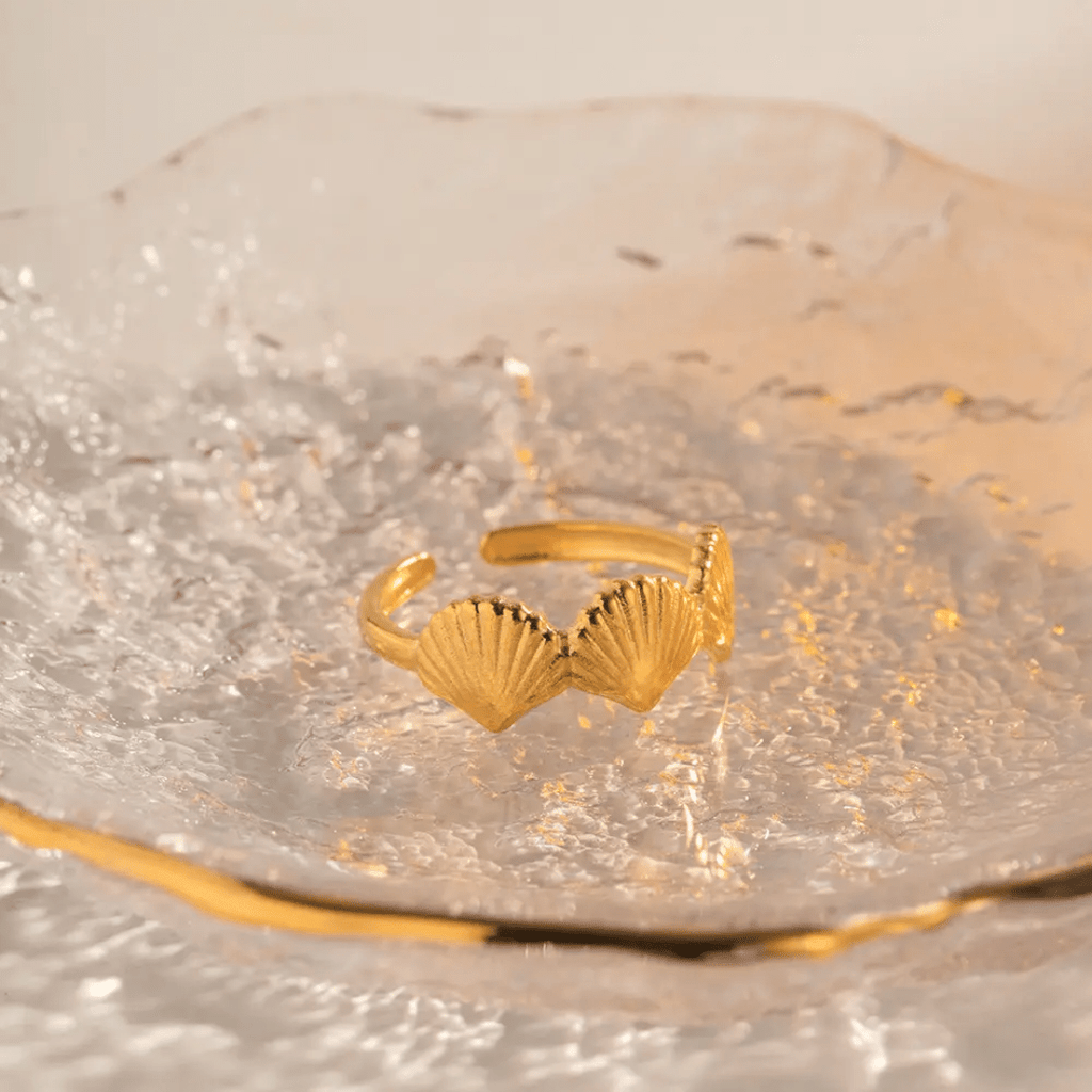 Crown 18k Gold Plated ring