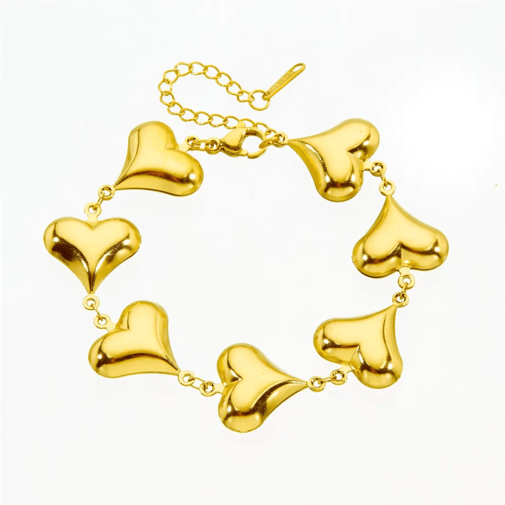 B-173-18k Gold Plated Stainless Steel Tarnish Free Waterproof Female Jewellery