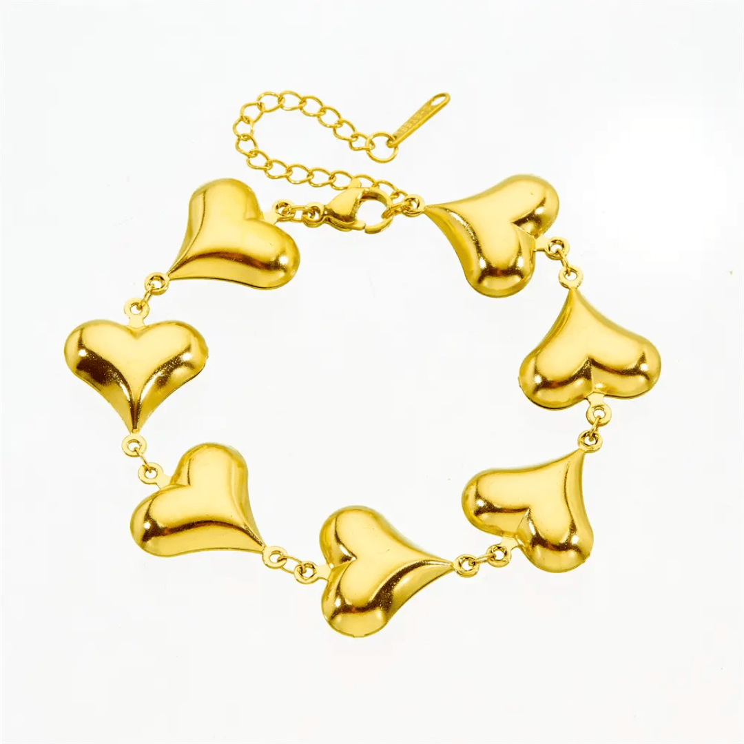 B-173-18k Gold Plated Stainless Steel Tarnish Free Waterproof Female Jewellery