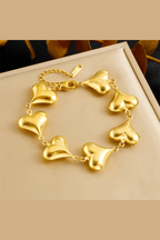 B-173-18k Gold Plated Stainless Steel Tarnish Free Waterproof Female Jewellery
