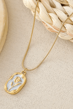 C-311–18k Gold Plated Stainless Steel Tarnish Free Waterproof Female Jewellery