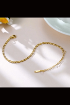 B-172-18k Gold Plated Stainless Steel Tarnish Free Waterproof Female Jewellery