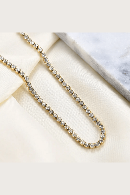 C-308 – 18k Gold Plated Stainless Steel Tarnish Free Waterproof Female Jewellery