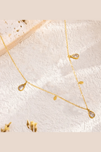 C-261 – 18k Gold Plated Stainless Steel Tarnish Free Waterproof Female Jewellery