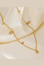 C-261 – 18k Gold Plated Stainless Steel Tarnish Free Waterproof Female Jewellery