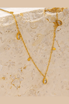 C-261 – 18k Gold Plated Stainless Steel Tarnish Free Waterproof Female Jewellery