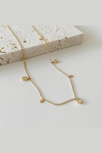 C-261 – 18k Gold Plated Stainless Steel Tarnish Free Waterproof Female Jewellery