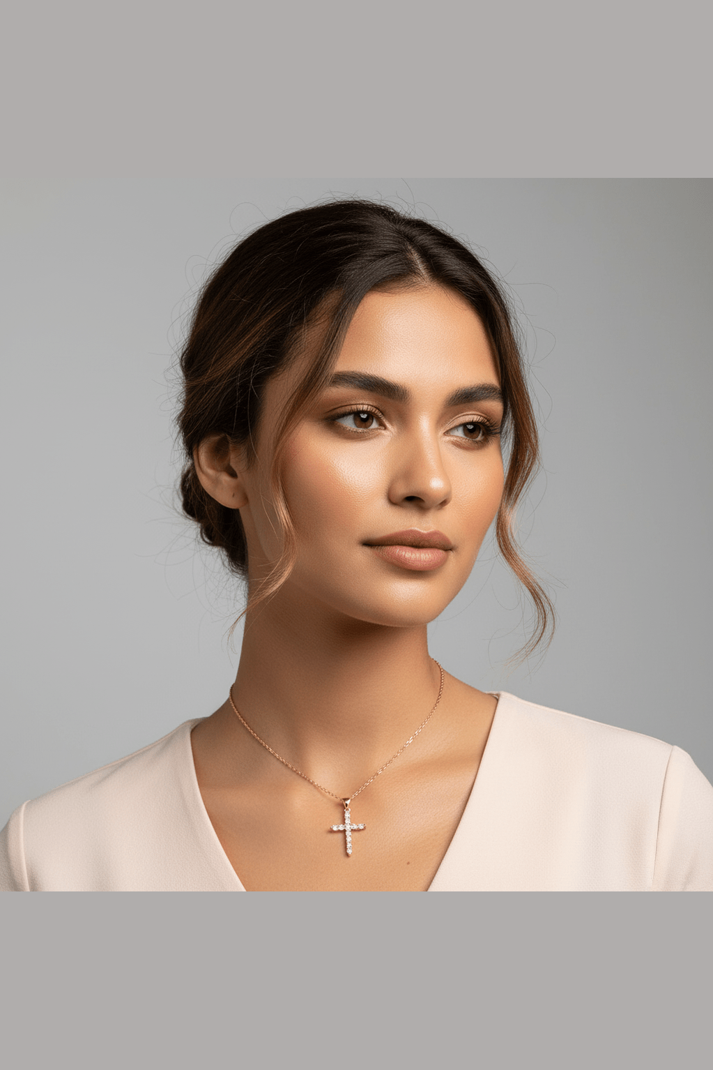 C-296 – 18k Gold Plated Stainless Steel Tarnish Free Waterproof Female Jewellery