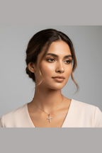 C-296 – 18k Gold Plated Stainless Steel Tarnish Free Waterproof Female Jewellery