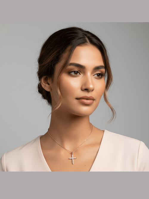 C-296 – 18k Gold Plated Stainless Steel Tarnish Free Waterproof Female Jewellery