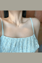 C-251-18k Gold Plated Stainless Steel Tarnish Free Waterproof Female Jewellery