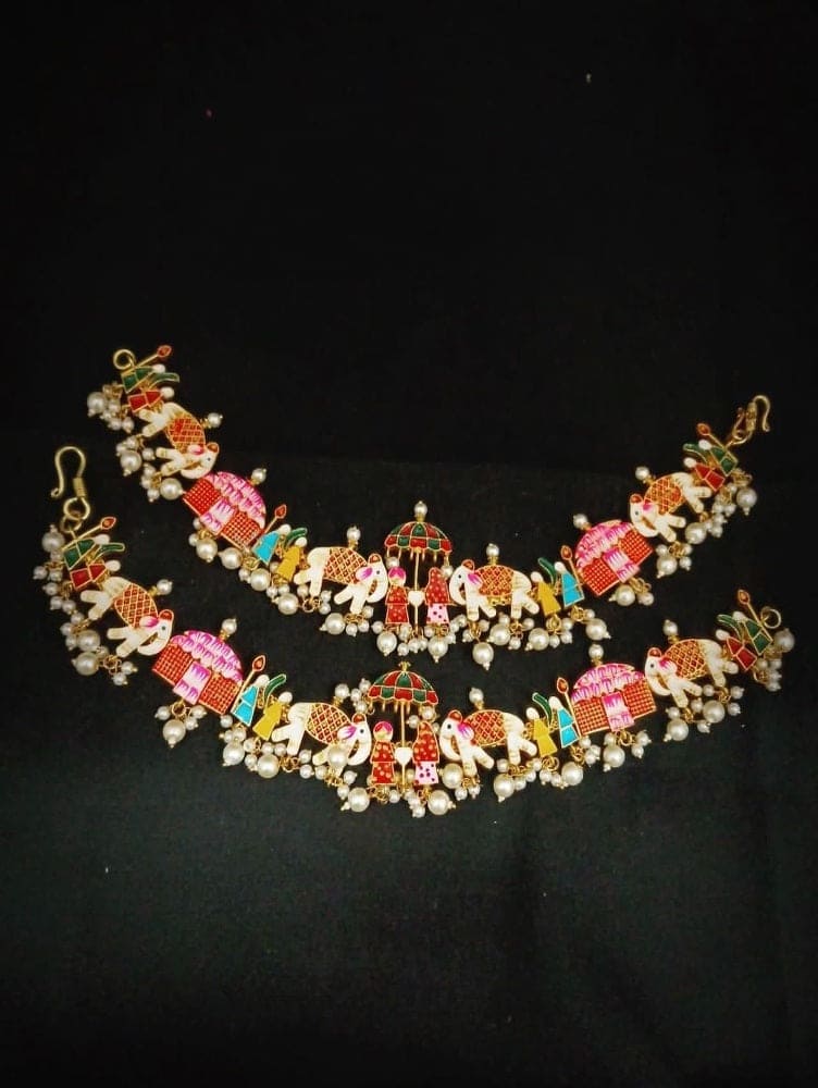 Baraat Anklet and Doli Set