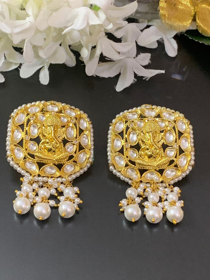 Ekdant Polki Kundan Earrings