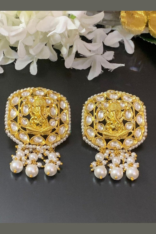 Ekdant Polki Kundan Earrings