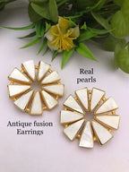 Sofia real pearl Earrings