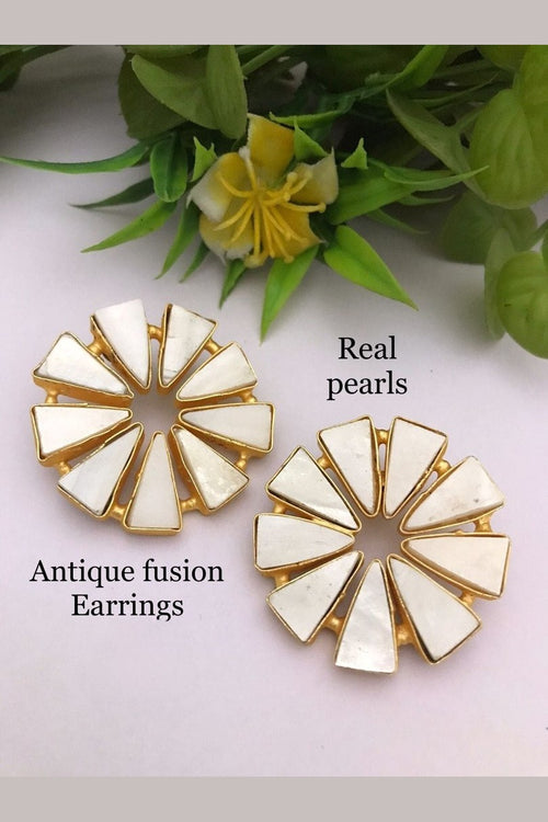 Sofia real pearl Earrings