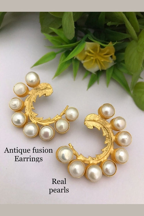 Soha real pearl Earrings