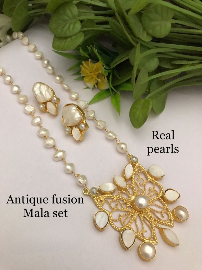Iris Real pearl Set