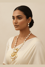 Amoli real pearl set