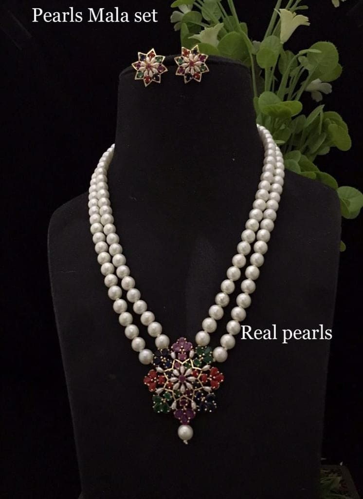 Imara Real Pearl Set