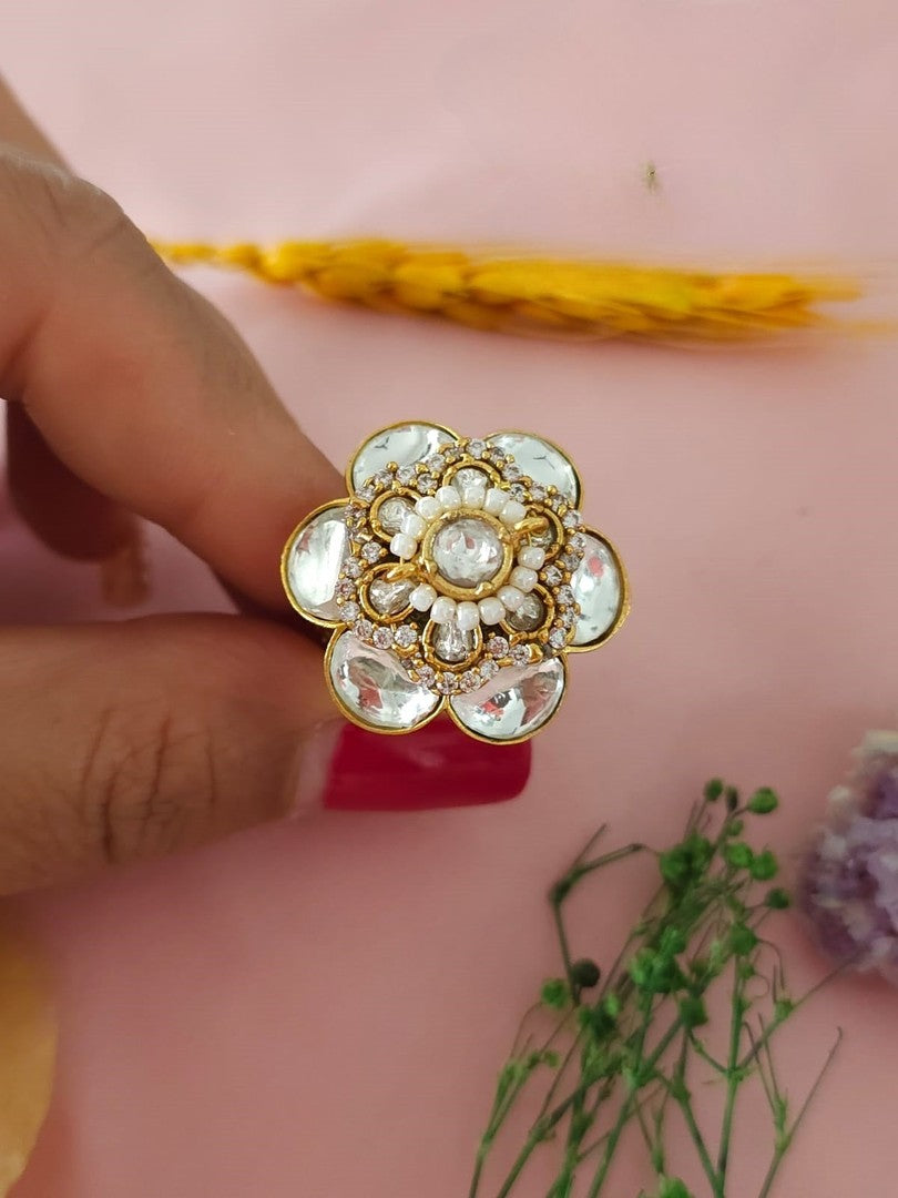 Edha Polki Ring
