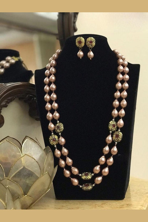 Sajni Shell Pearl Mala