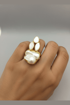 Real Pearl Maria Ring