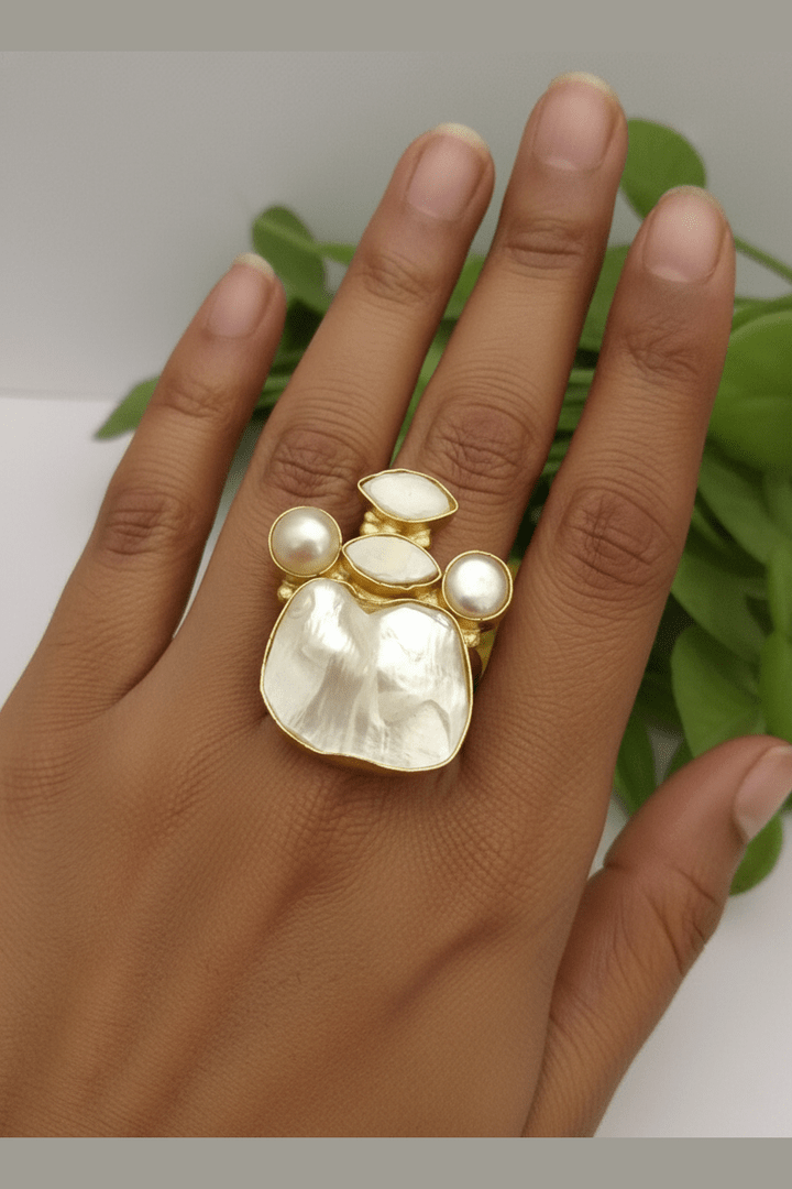 Real Pearl Mila Ring