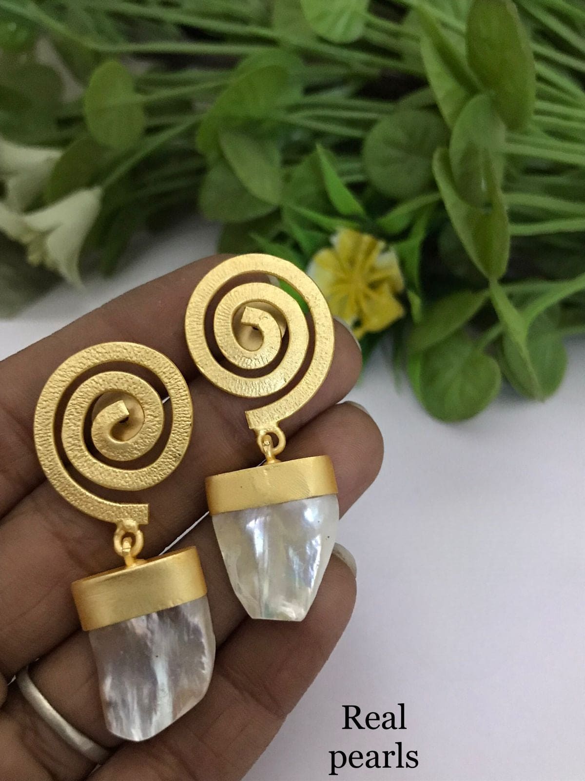 Real pearl Pakhi Earrings