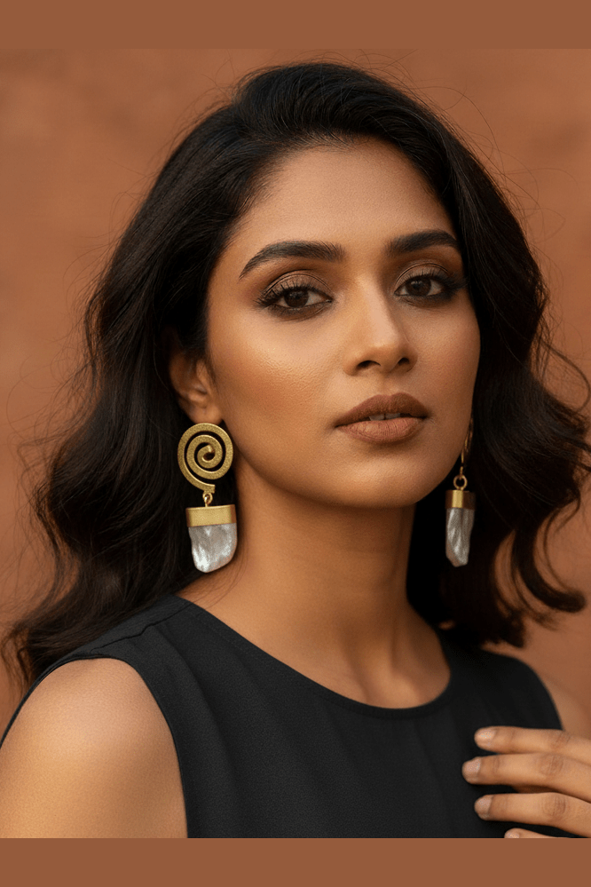 Real pearl Pakhi Earrings