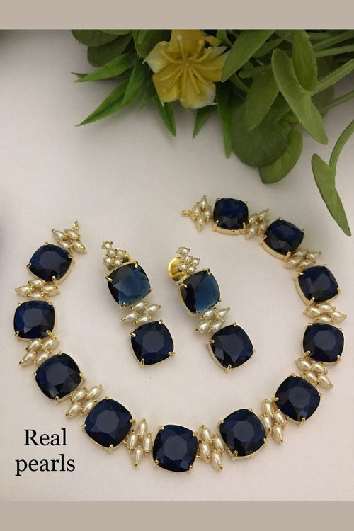 Yogita Real pearl set