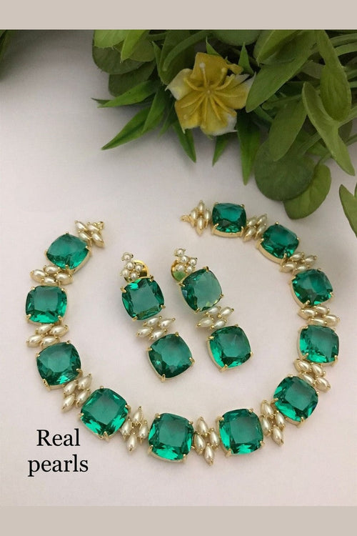 Yogita Real pearl set