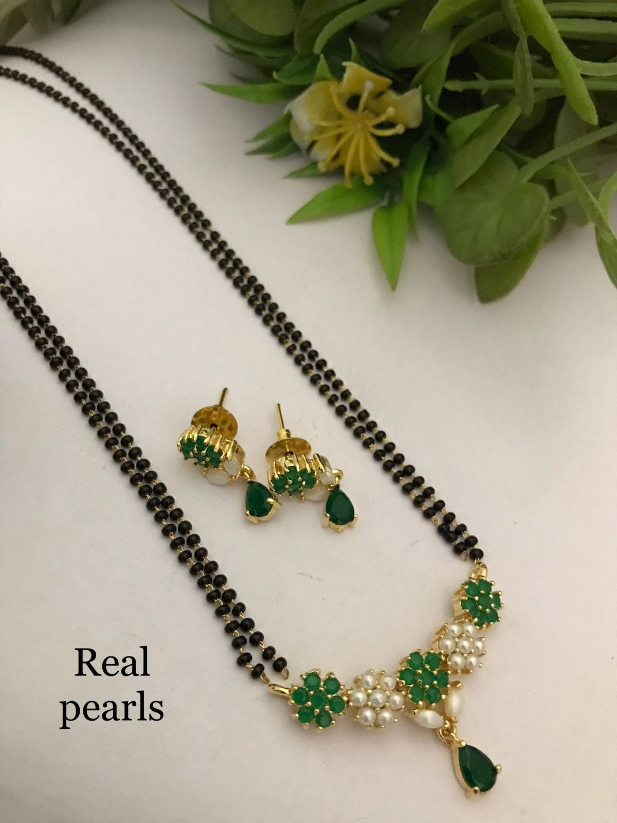 Real pearl kamakhaya mangalsutra