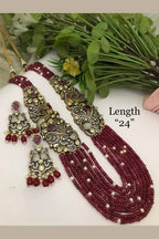 Polki rani haar "Aavanya set"