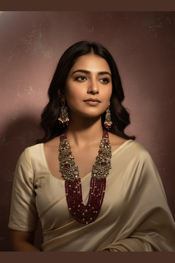 Polki rani haar "Aavanya set"