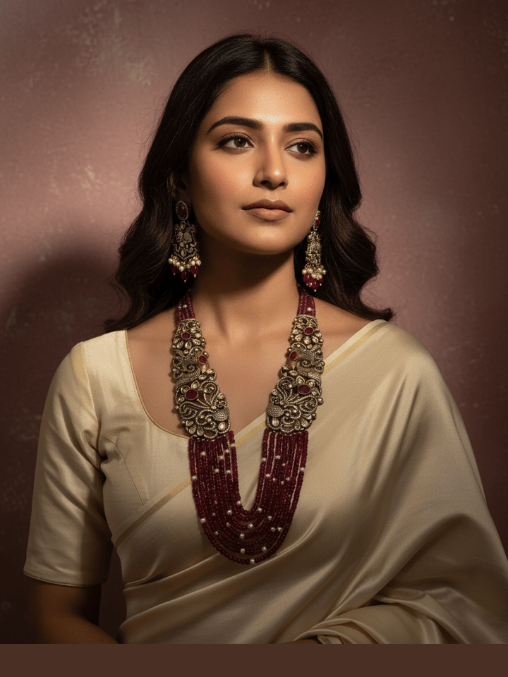 Polki rani haar "Aavanya set"