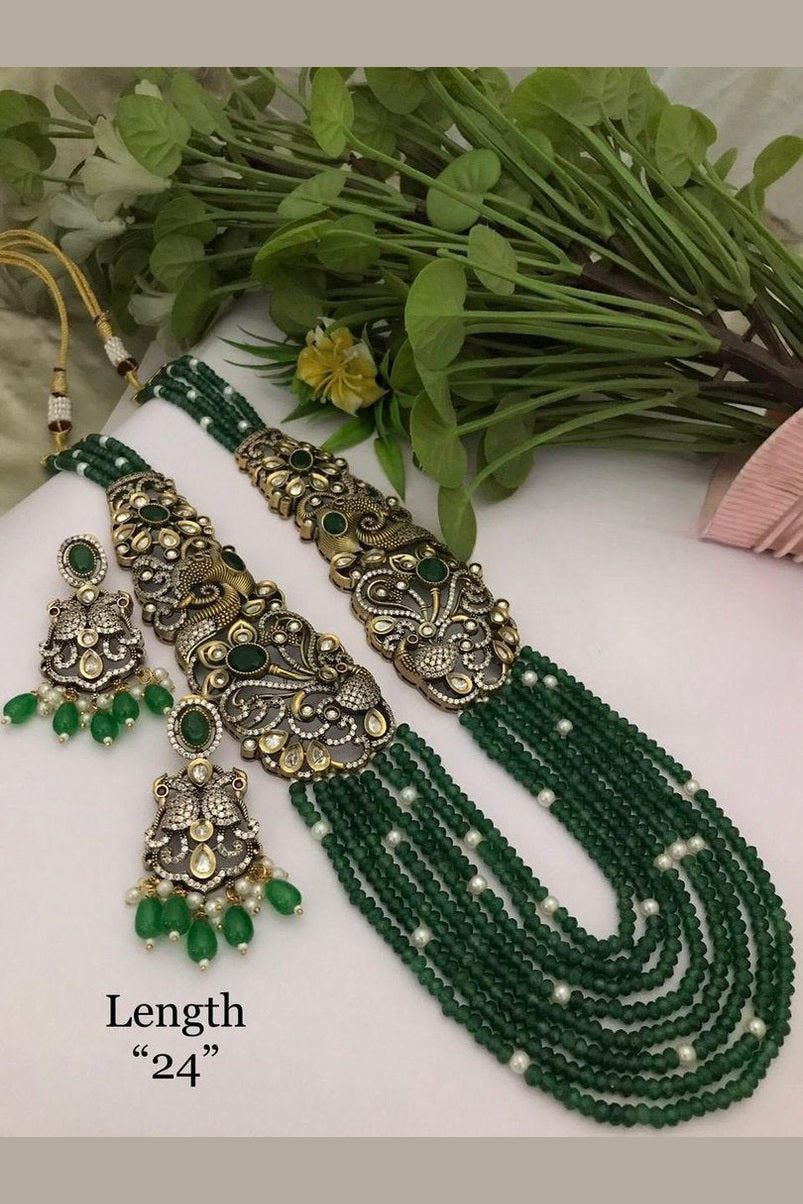 Polki rani haar "Aavanya set"