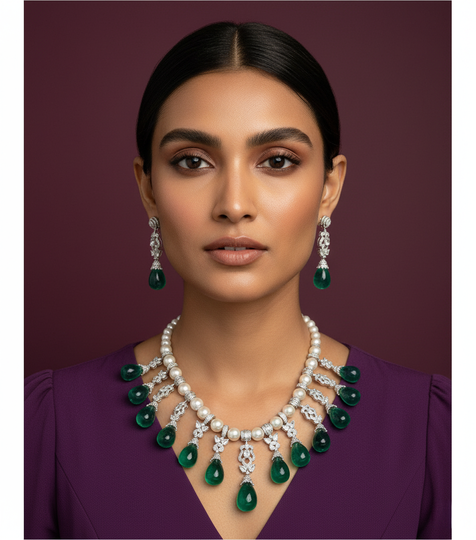 Deepika Doublet Stone Set