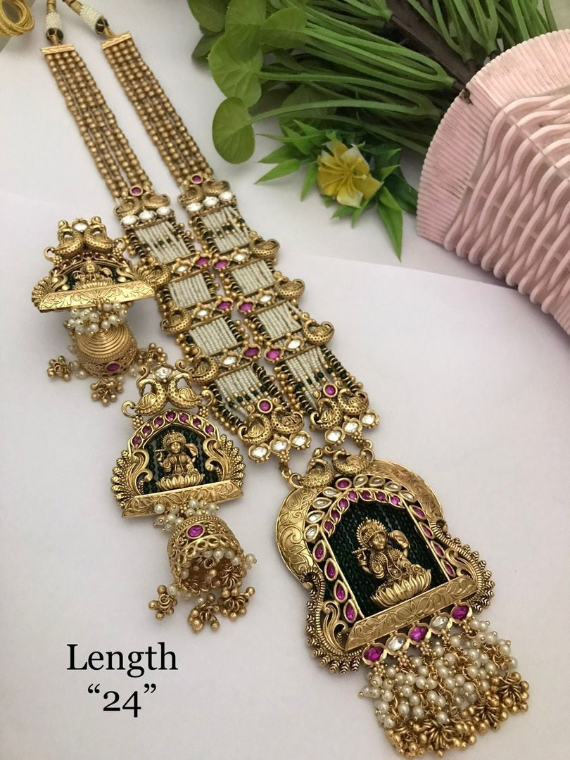 Mahasri polki long set