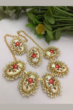 Adah real pearl set