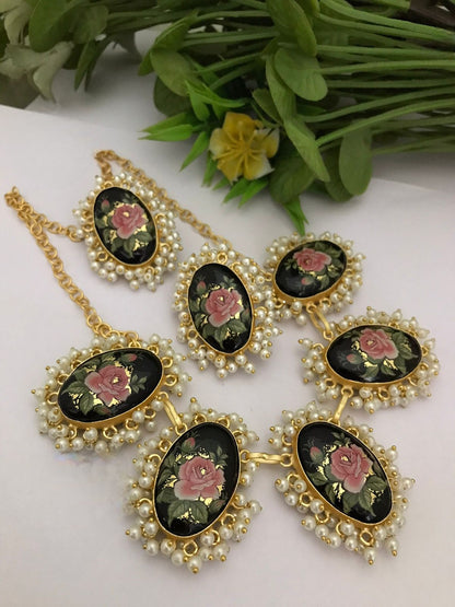 Arundhati real pearl set